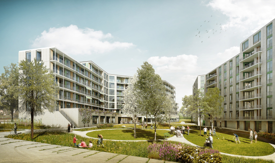 Neubau Alterszentrum und Wohnsiedlung Eichrain