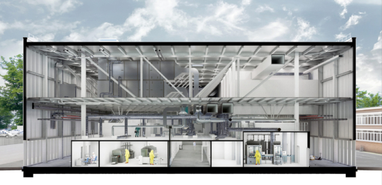 ELA Produktionshalle Zug